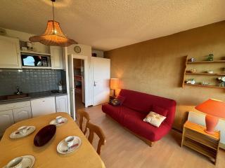 Studio cabine au pied des pistes avec balcon et parking gratuit - FR-1-297-348 - Auris - 9