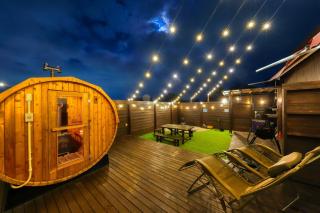 一棟貸しプライベートサウナのある宿ログハウスPom - 0