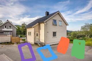 Enkelt sentralt rom Mo I Rana delt bad - - 1