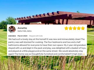 Family Friendly Stay for 9 Workspace Ready - Meridian - 1