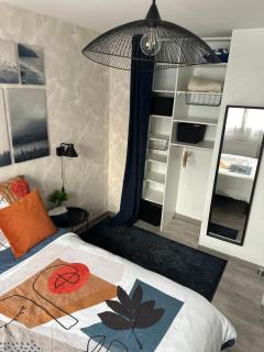Cosy & Style blue forest room proche CDG AirPort - Tremblay-en-France - 6