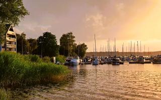 Marina Ostróda III - widok na jezioro, podziemny garaż, winda, klimatyzacja, wanna i prysznic, 2 łazienki, lux - 3