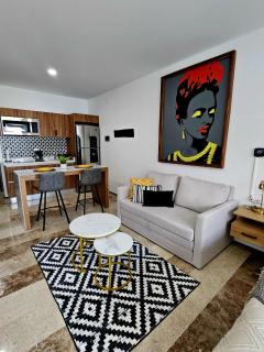 Stylish Condo with Roof top Ocean views near Mamitas Beach and 5th AVE - Playa del Carmen - 0