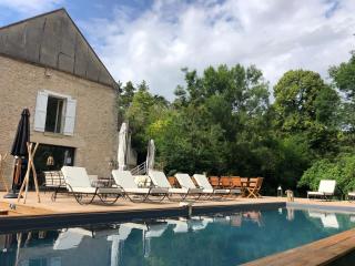 Moulin piscine spa tennis pétanque billard 8 chambres - Aulnay-la-Rivière - 8
