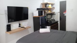 FREE WIFI, NETFLIX, SMART TV, MINERAL WATER, AMENITIES - Studio with Foldable Wall Bed at Serpong Garden Apt - 0