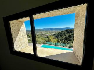 Villa d'Exception avec Vue Panoramique et Piscine - Sampzon - 5