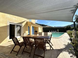 Villa Myosotis pour 8 personnes avec piscine chauffée et vue mer à La Londe-Les-Maures - La Londe-les-Maures - 9