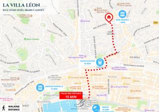 Villa Léon - Centre Cannes - 4 chambres - Clim - 5