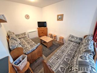 Appartement 3 Pièces + Cabine 8/10 Pers. - Cœur de Station, Proche Pistes et Commerces, 55m² - FR-1-265-191 - Valfréjus - 8