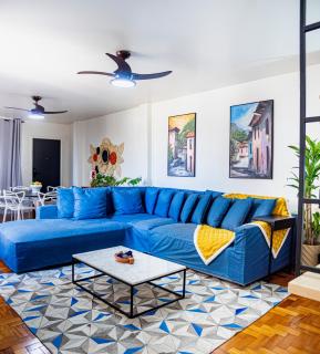 COPACABANA TODO REFORMADO, 3 QUARTOS, 2 BANHEIROS, VARANDA, 6 camas, no posto 6, Próximo Arpoador e Ipanema pauloangerami RP144 - 0