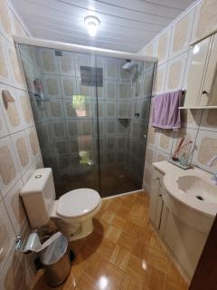 Casa amarela na lagoa de Ibiraquera - Imbituba - 4
