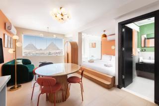 Jacuzzi Studio By The Historic Pyramids Apt5 - 5