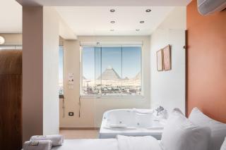 Jacuzzi Studio The Pyramids Free Airport Pickup Apt5 - Il Cairo - 2