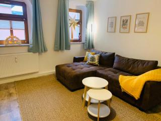 Am Schloss Wolkenstein, 86m2, 3BR, Babybett, Office - Wolkenstein - 6