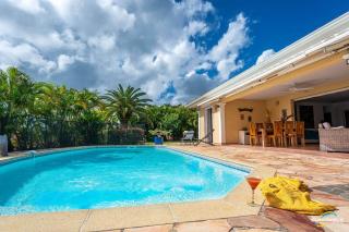Villa Bleue, piscine, vue mer - Le Diamant - 1