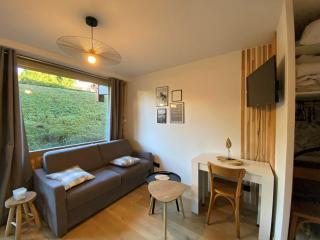 Studio rénové 4 pers. avec terrasse et parking, Crest-Voland - FR-1-733-159 - Crest-Voland - 0