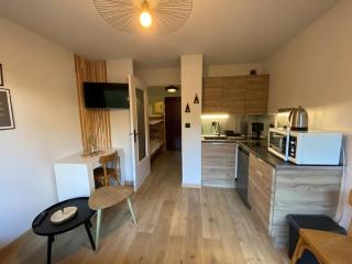 Studio rénové 4 pers. avec terrasse et parking, Crest-Voland - FR-1-733-159 - 6