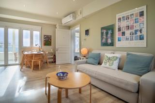 Central Apartment on Lionsquare with Sea and City View - Heraklio - 9