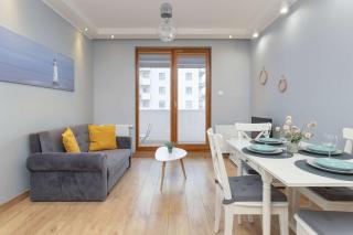 Przytulny Apartament z Parkingiem Lawendowe Wzgórze by Noclegi Renters - Danzig - 6