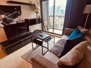 1BR at Thonglor BTS InfinityPool overlooking city - Bangkok - 7