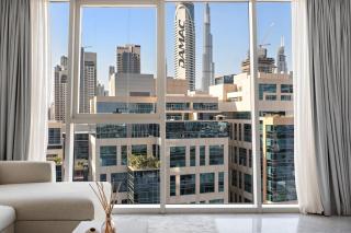 Stunning 1Bdr-4Gst Luxury with Burj Khalifa View - 1