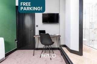 Inviting Studio Apartment in Derby by Renzo, Free Parking, Well Equipped Kitchen! - Derby - 7