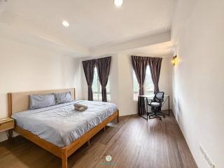 Cozy 3B2B 7 Pax - 5 min to KLCC - Free Parking & Wifi - Kuala Lumpur - 1