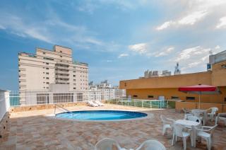 Flat Confort para Família c/Piscina e Sauna-1 Vaga - 9