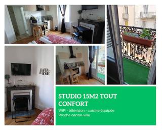 Agréable studio - WiFi - Dijon - 0