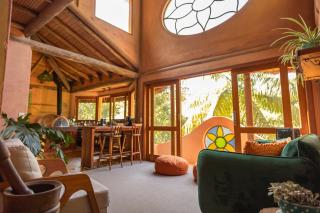 Refúgio Terracota uma casa bioconstruída com arte - Mairiporã - 9