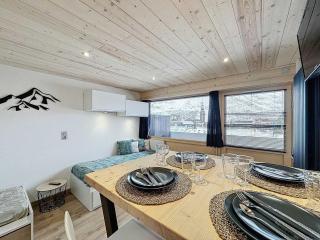 Studio cosy 4 pers, balcon sud, pied des pistes et commerces, Les Menuires - La Croisette - FR-1-178-360 - 7
