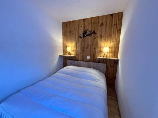 Appartement cosy 2 pièces, 4 pers, balcon Mont-Blanc, La Plagne - FR-1-353-153 - 4