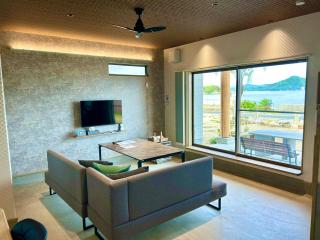 Orange open-air bath of East Villa-winter only- - Onomichi - 7