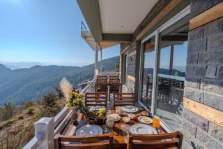 SaffronStays Alpine Blue - 4BR European villa with valley views, bonfire, BBQ & forest treks, Theog - 6
