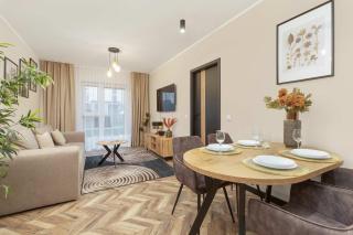 Jasny i Elegancki Apartament Pastelowa z Parkingiem by Noclegi Renters - 3
