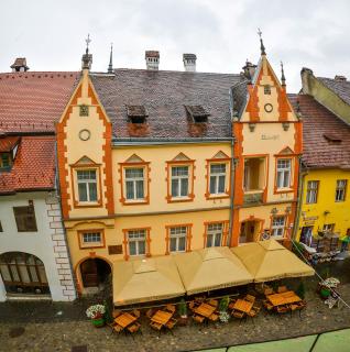 An der Holztreppe - Sighişoara - 8