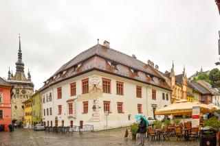 An der Holztreppe - Sighişoara - 5