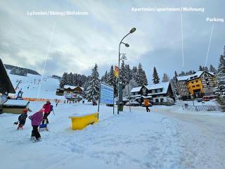 Apartmán u Ski Javor - 1x soukromé parkování - 9