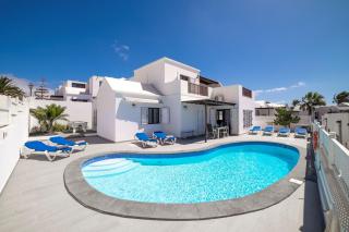 Modern Puerto Del Carmen Villa Heated Private Pool Pool Table Villa Maria Carmen Matagorda Beach - Tías - 9