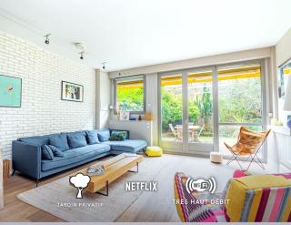 Lumineux avec Jardin, 2BR, 4 à 5 personnes - Boulogne-Billancourt - 0