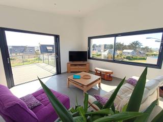 Maison neuve Vue Mer 4 étoiles avec SAUNA à 150m de la plage à PLEUMEUR-BODOU - Ref 242 - Pleumeur-Bodou - 1