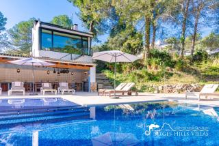 Spacious Villa Santa Fe - private pool, big garden and A/C close to Sitges - Olivella - 0