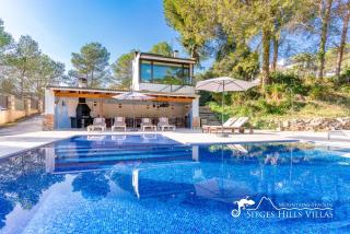 Spacious Villa Santa Fe - private pool, big garden and A/C close to Sitges - Olivella - 1