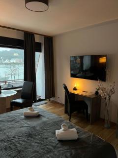 Rheinpanorama Suite mit Balkon - Coblença - 3