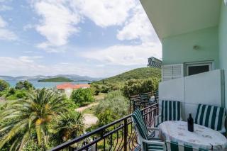Apartments Sutvid- One Bedroom Apartment with Loggia and Sea View - Drače - 0