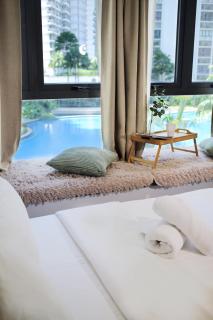 Kid-Loving Poolside Haven - 2BR - Netflix - Games - Johor Bahru - 7