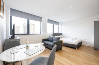 Stylish Studio Flat- 9 min walk to Man Utd stadium - Manchester - 0