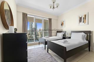 High-floor 2BR at Palladium, JLT - Near Metro - 8