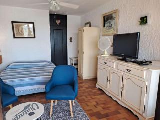 Le Coin Bleu - Studio vue mer et port à 2 pas de la plage aux Marines de Cogolin pour 2 personnes - Cogolin - 4