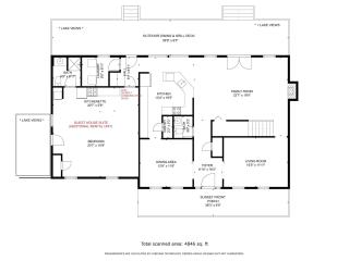 6bed 4bath 3 acres with 18i0 degree views pool firepit - Buchanan Dam - 6